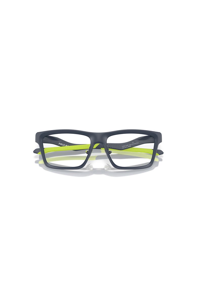 50mm Rectangle optical glasses, Alternate, color, Blue