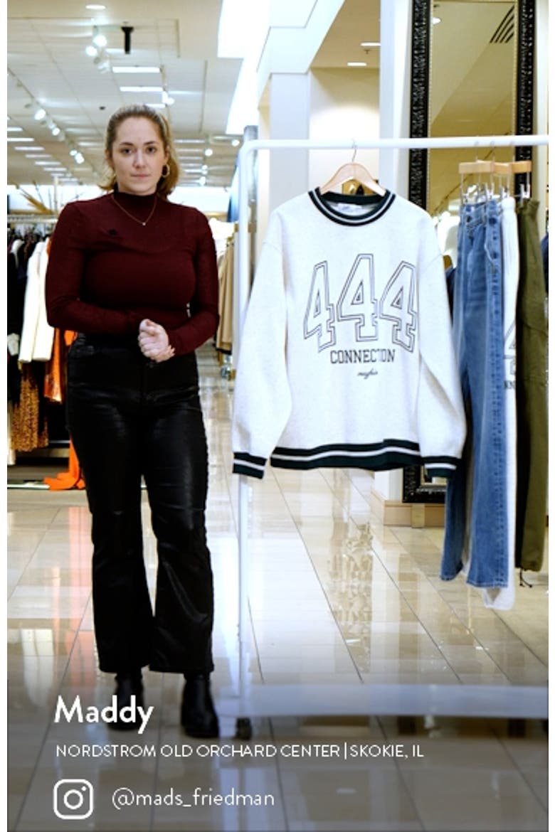 444 Fleece Crewneck Sweatshirt video