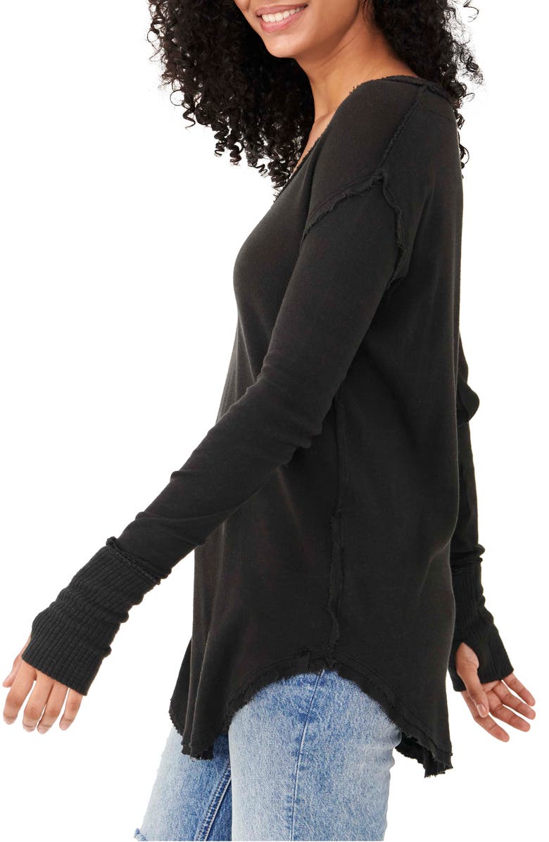 Free People Colby Raw Edge Top, Alternate, color, 