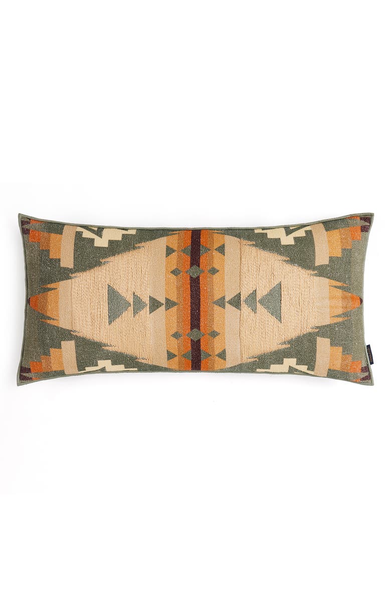 Pendleton Siskiyou Accent Pillow, Main, color, Sage