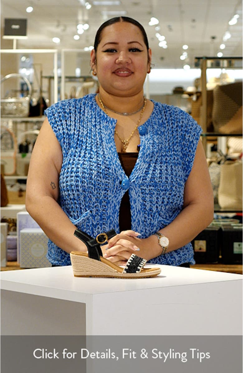 Inez Wedge Sandal, sales video thumbnail