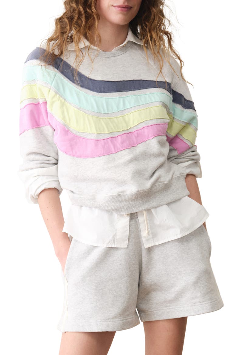 Cloud 9 French Terry Sweatshirt, Main, color, HEATHER GREY