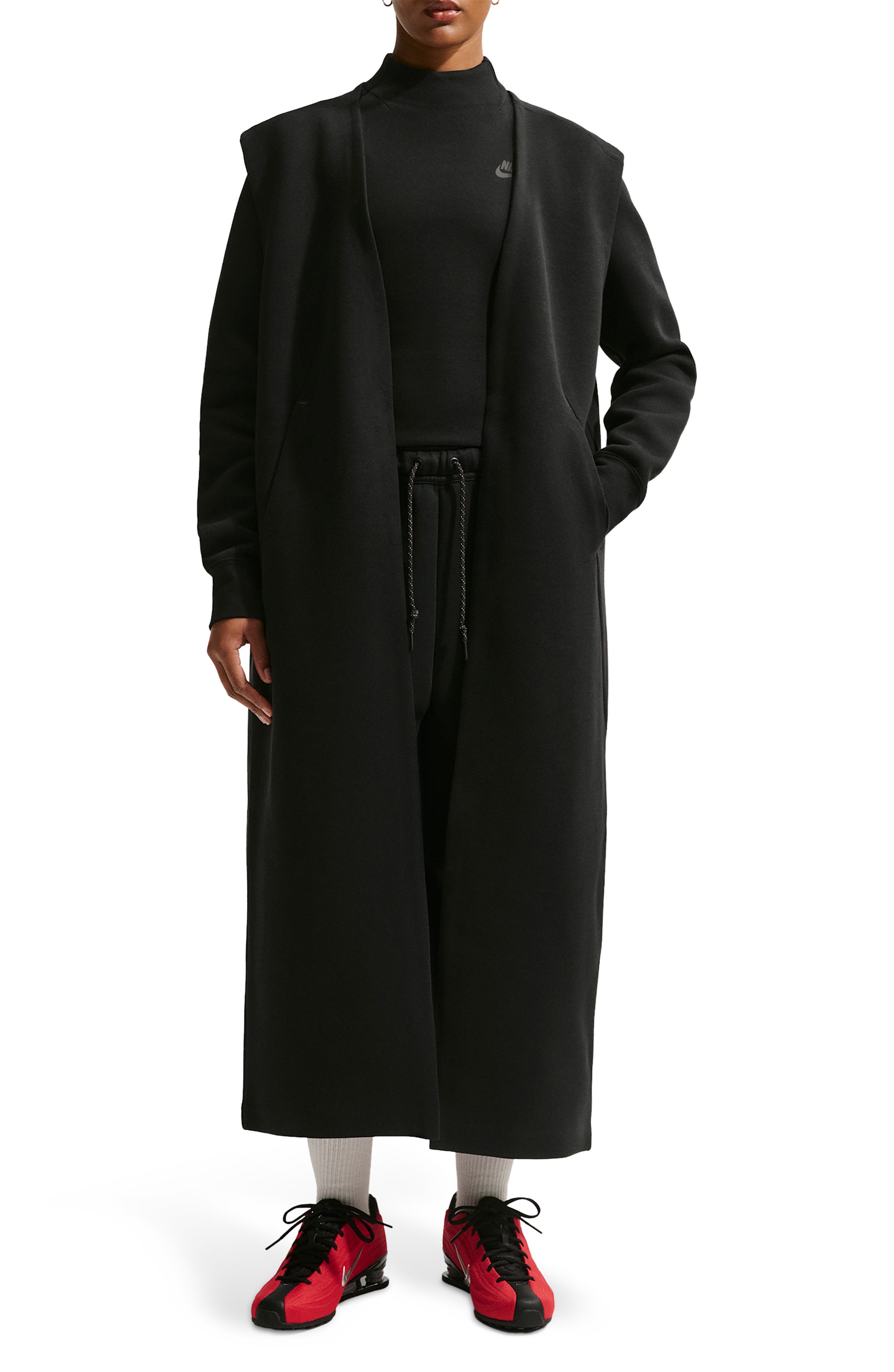 Nike Oversized Sleeveless Tech Fleece Duster (Women) | Nordstrom