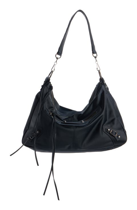 Le City Moto Nylon Messenger Bag