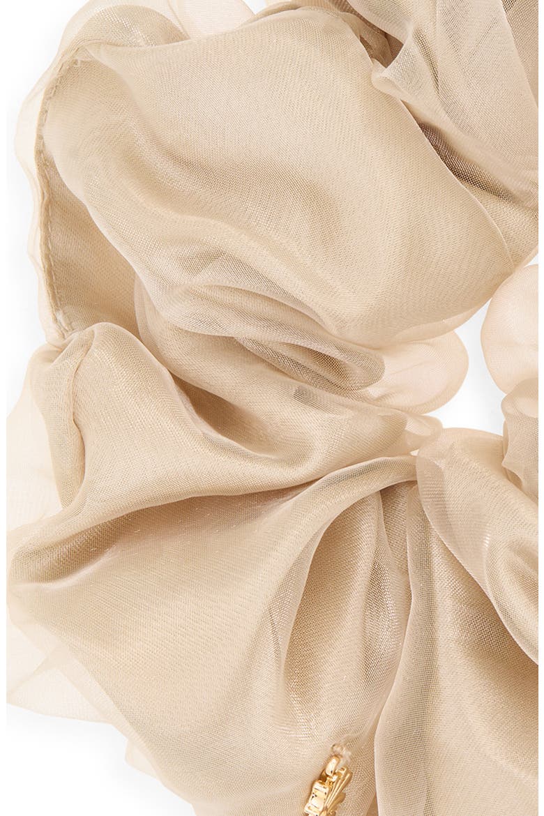 Rommy Oversize Scrunchie, Alternate, color, LATTE
