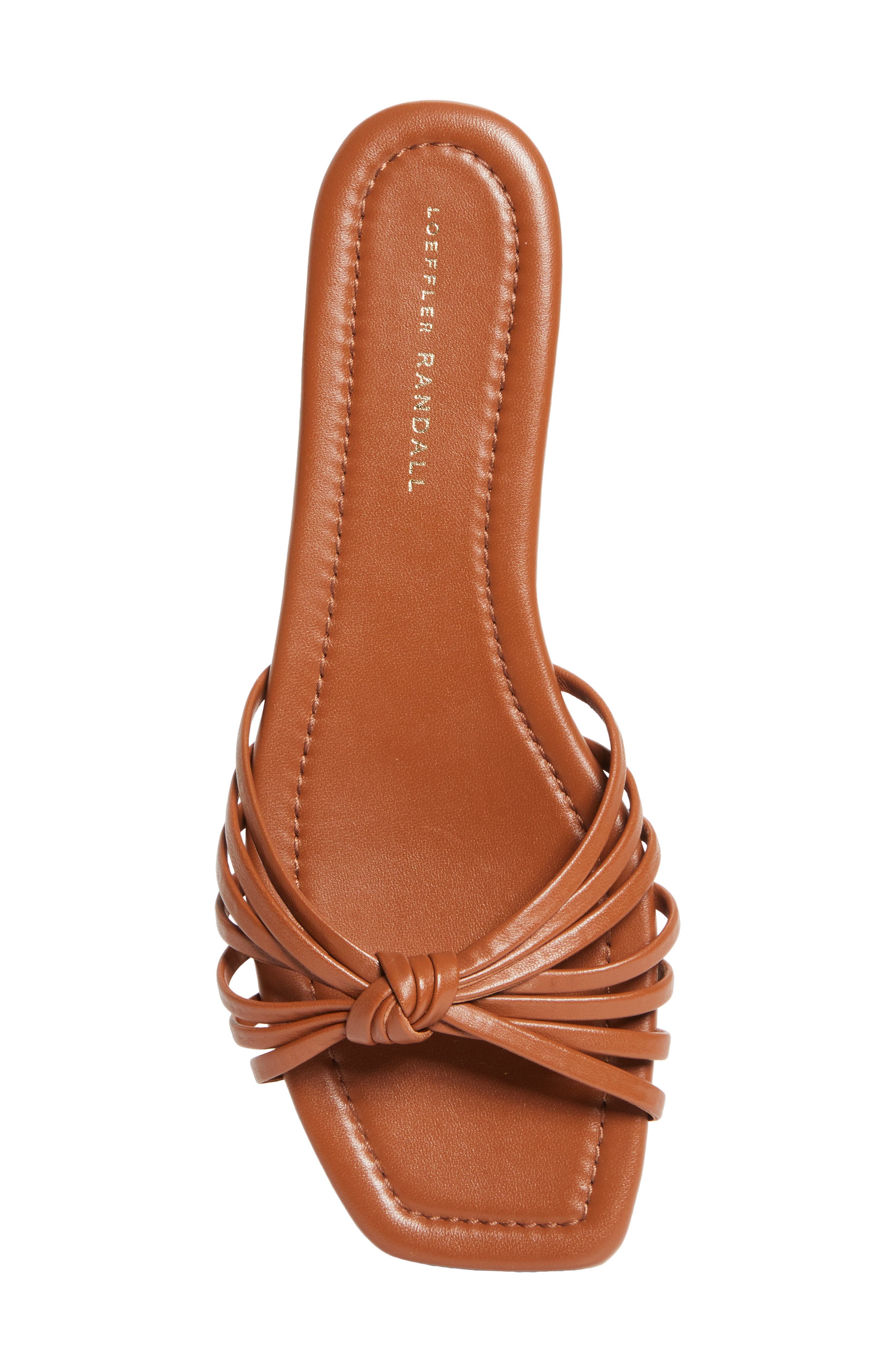Loeffler Randall Izzie Knotted Slide Sandal, Alternate, color, Timber