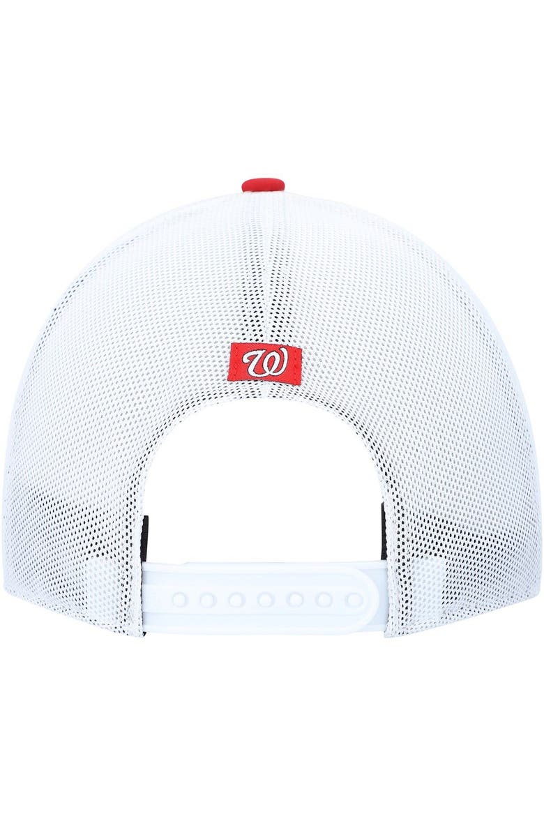 Men's '47 Red/White Washington Nationals Spring Training Burgess Trucker Adjustable Hat, Alternate, color, Red