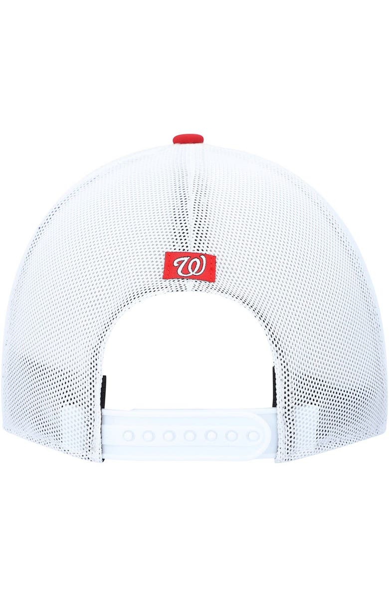 '47 Men's '47 Red/White Washington Nationals Spring Training Burgess Trucker Adjustable Hat, Alternate, color, Red