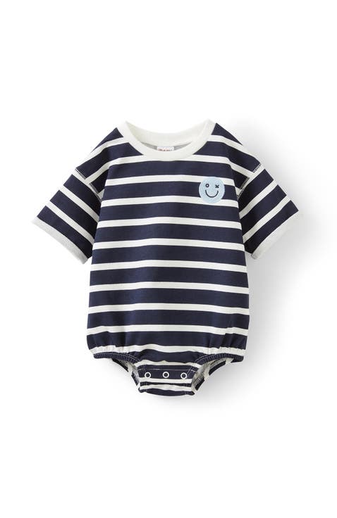 Texas Butterfly Stripes Baby Onesie