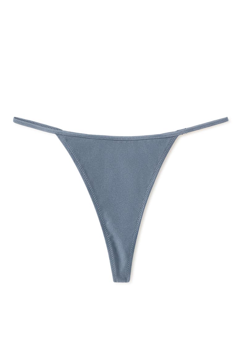 Shiny Finish Bikini Bottoms, Main, color, BLUE