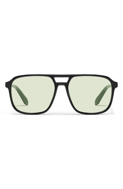 On The Fly 57mm Aviator Sunglasses