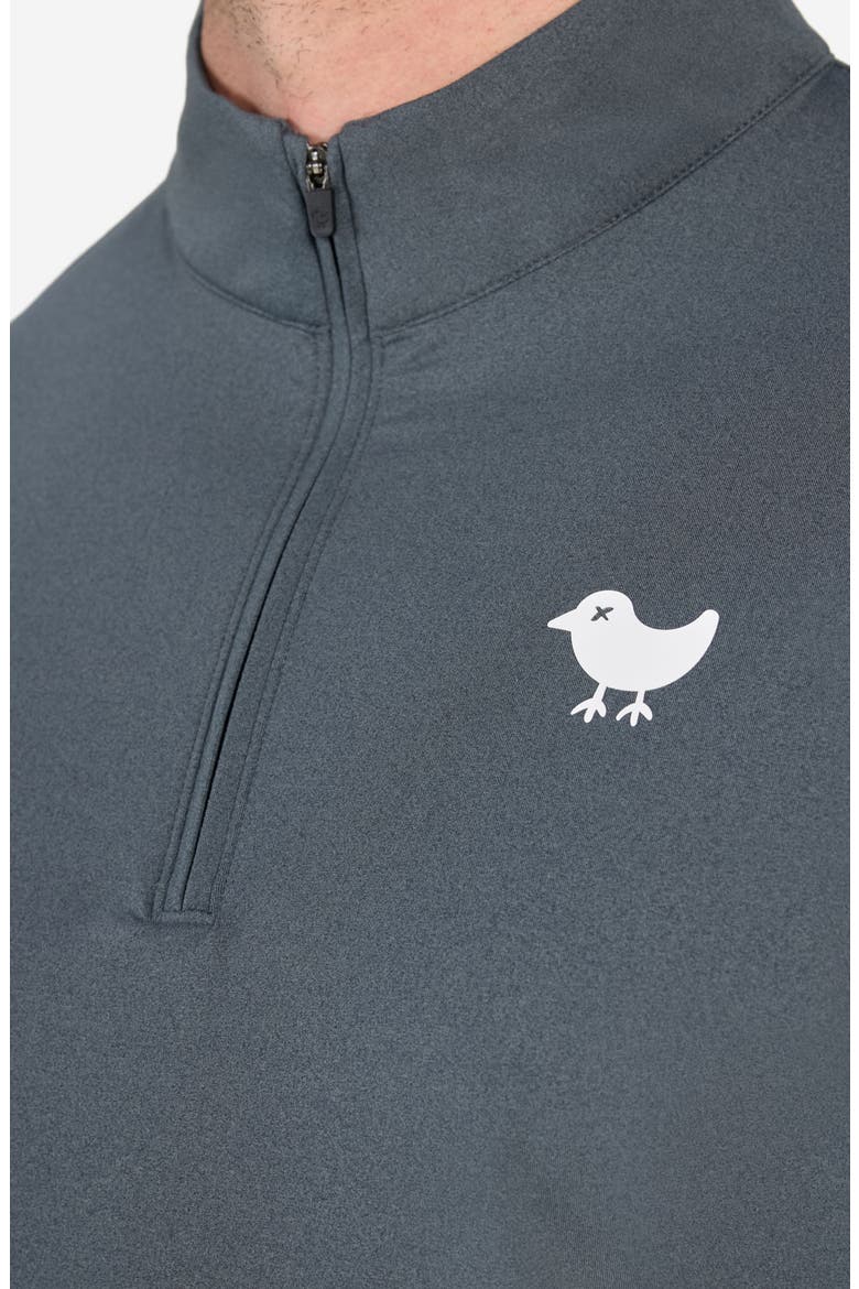 Velocity Quarter-Zip Pullover, Alternate, color, CHARCOAL GRAY