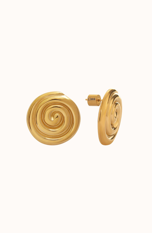 Joiana Jewelry Billow Earrings In Gold