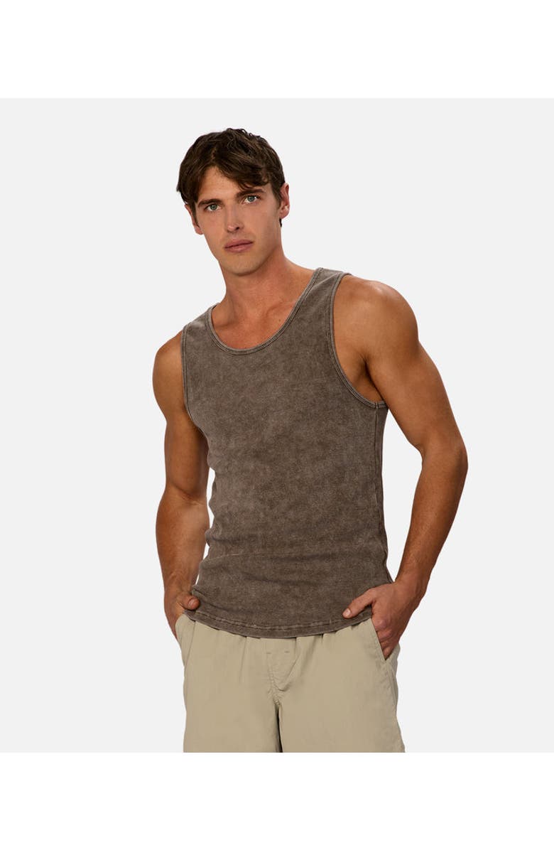 Industrie Australia THE WSHD BRANDO RIBBED SINGLET, Alternate, color, New Jungle