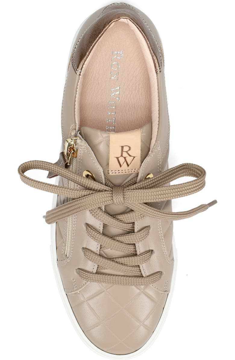 Ron White Olivya Quilted Sneaker, Alternate, color, Fawn
