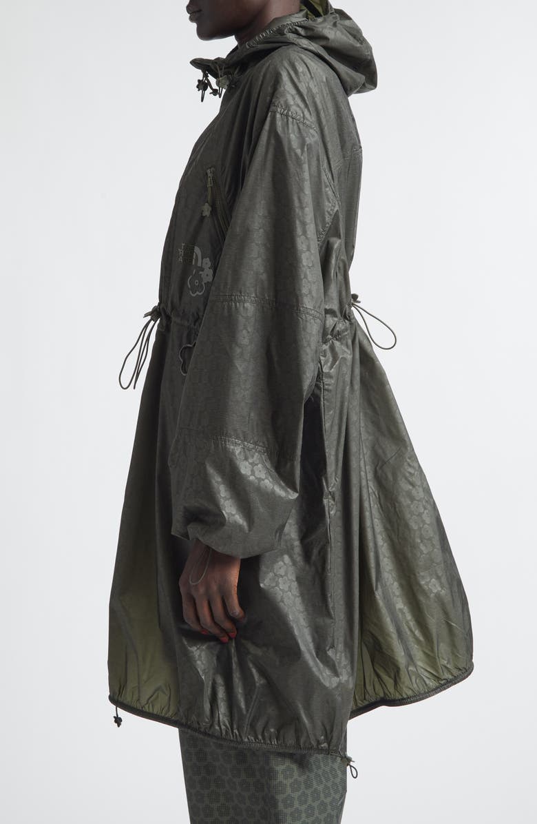 Cecilie Bahnsen x The North Face Wind Mountain Jacket, Alternate, color, Forest Night Green