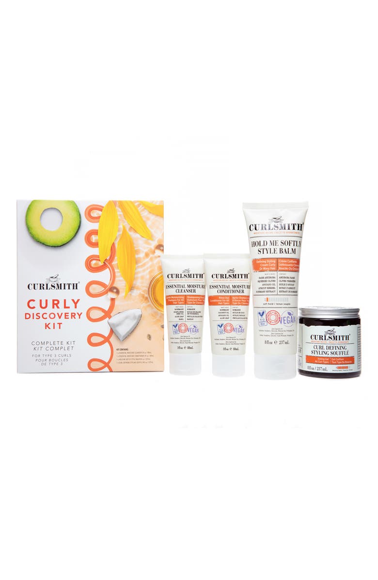 CURLSMITH Curly Discovery Kit $81 Value, Main, color,