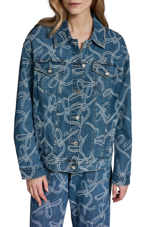 Bow Denim Jacket