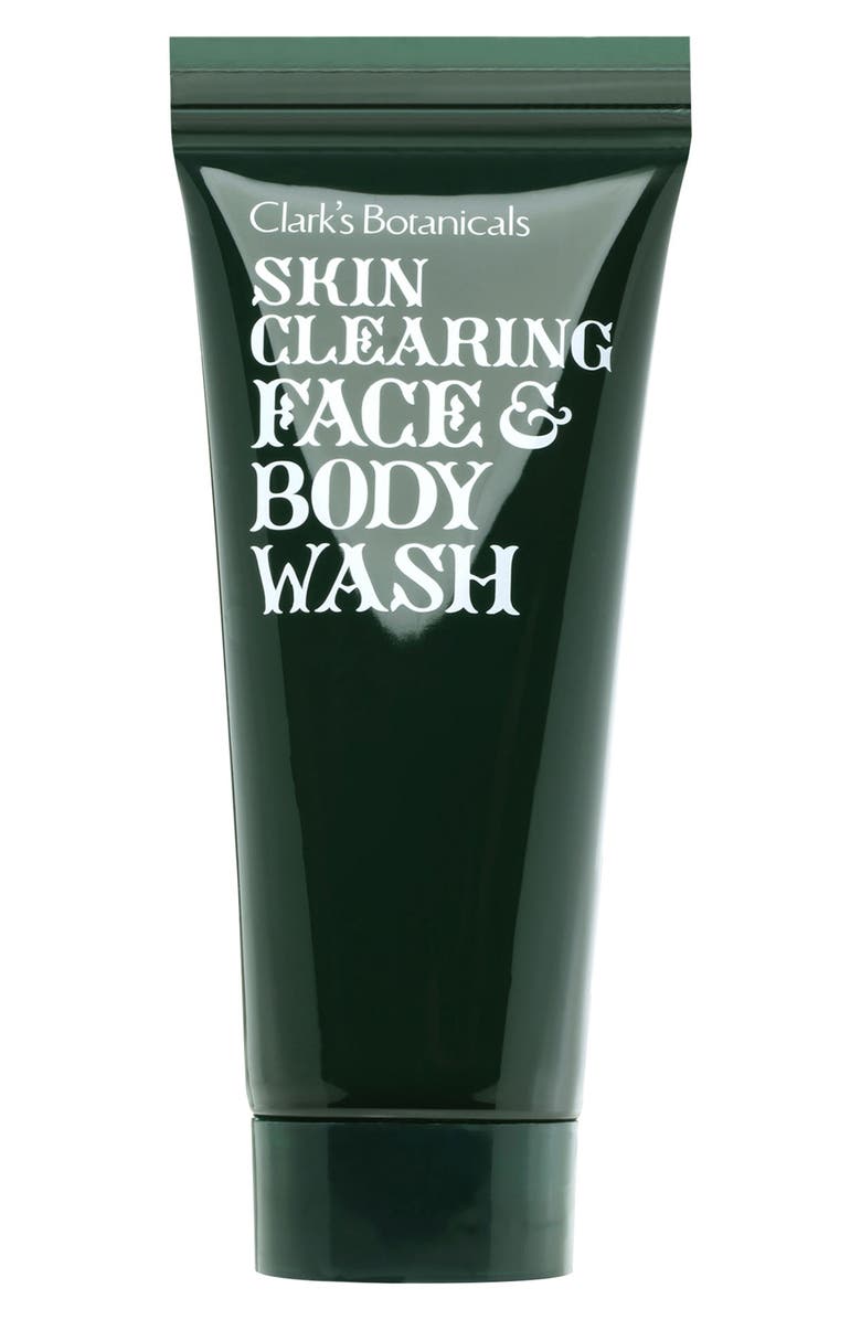 Clark's Botanicals Skin Clearing Face & Body Wash, Main, color, 
