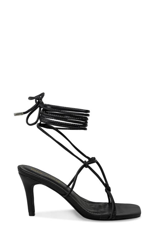 Chase & Chloe Chase And Chloe Knotted Ankle Wrap Sandal