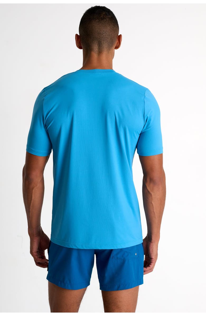 SHAN Microfiber crew neck t-shirt, Alternate, color, Blue