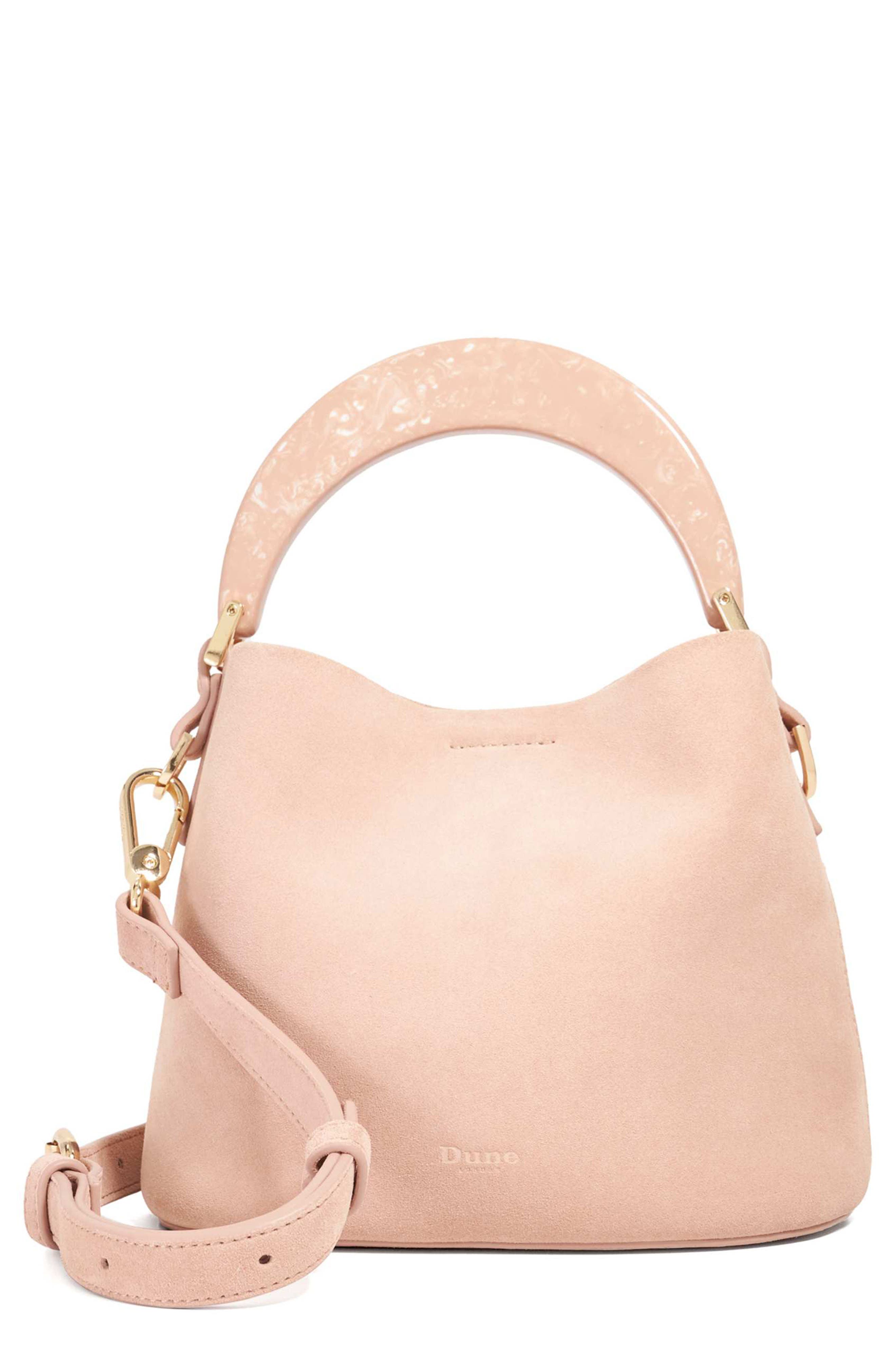 Dune London Dharla Convertible Crossbody Bag, Main, color, Mink