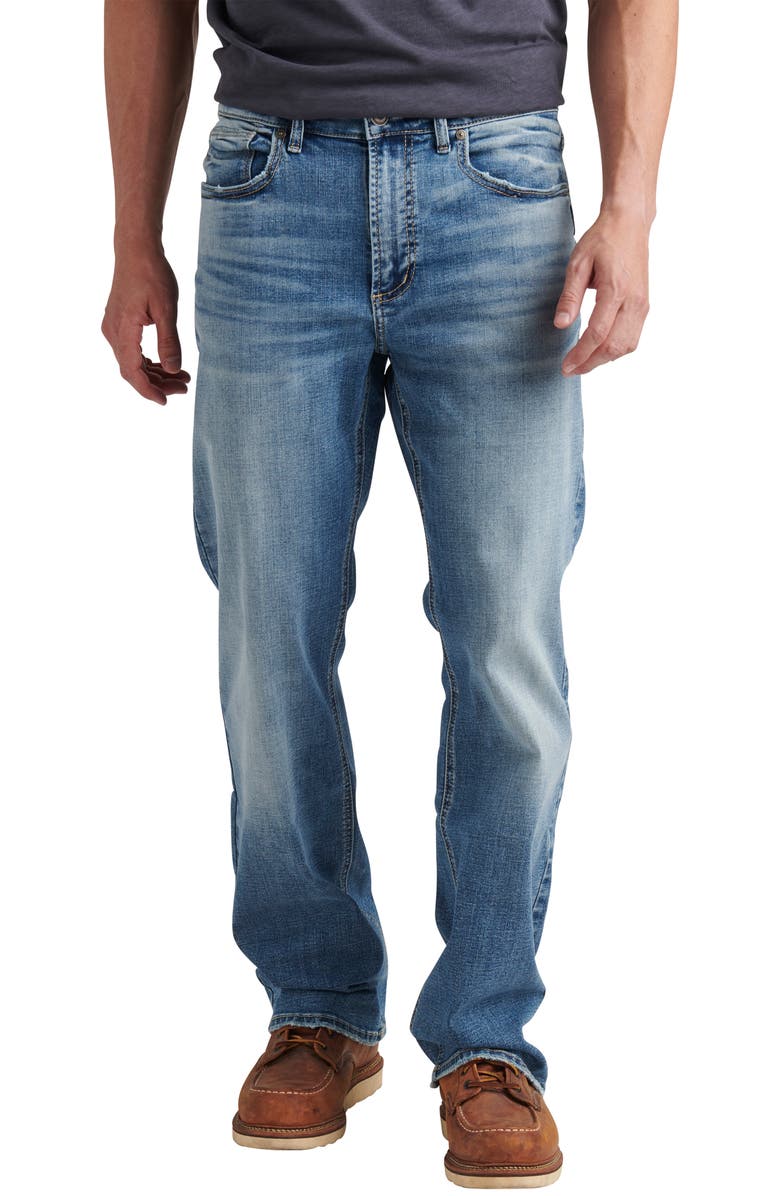 Silver Jeans Co. Craig Easy Fit Bootcut Jeans, Main, color, 