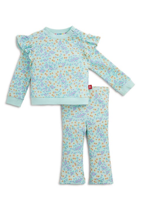 Waffle Top & Leggings Set