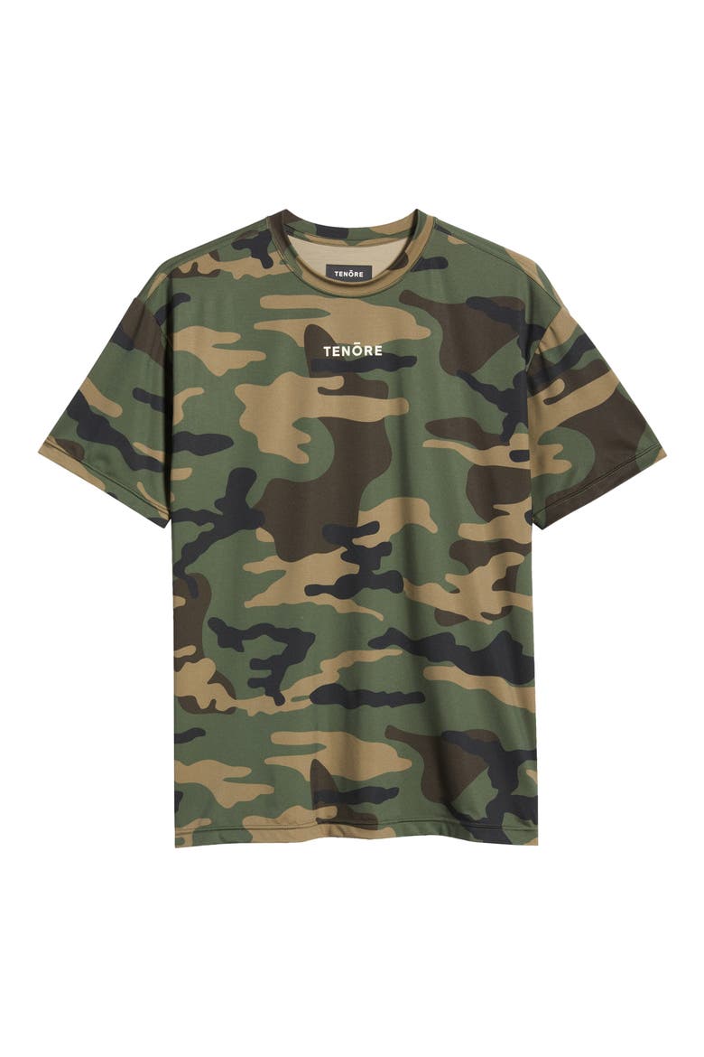 Short Sleeve UPF 50+ Graphic T-Shirt, Alternate, color, OLIVE CAMO