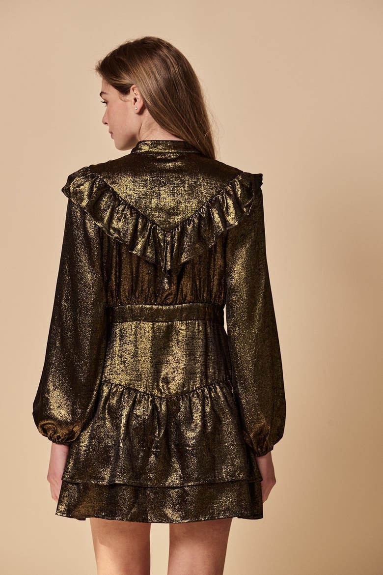 The Gwenyth Dress, Alternate, color, Bronze