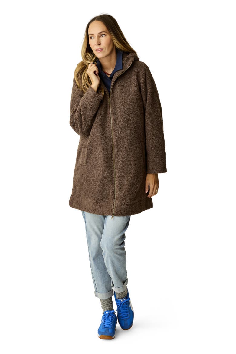 Indy Boucle Jacket, Alternate, color, Espresso