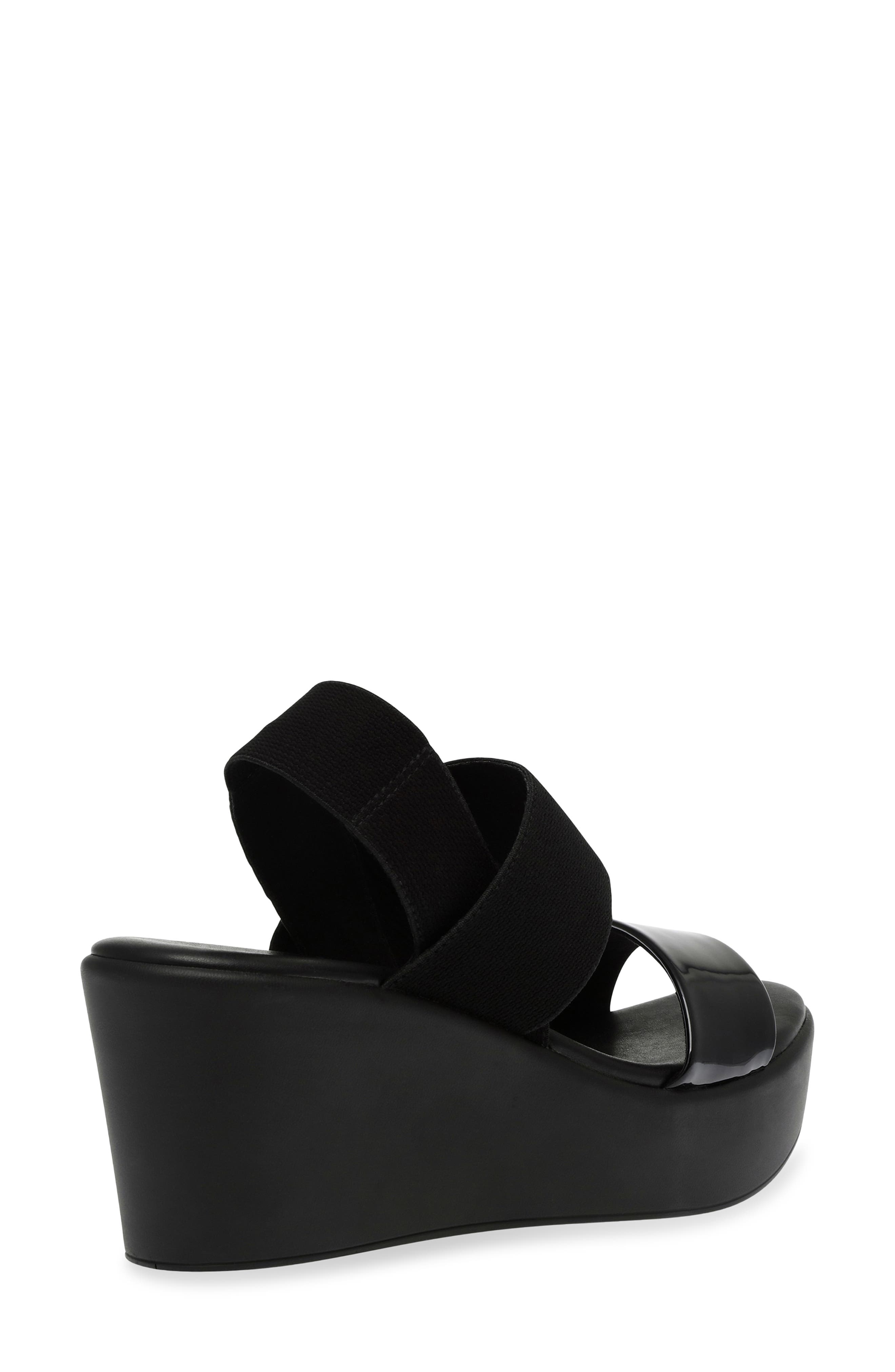 Anne Klein Praga Platform Wedge Sandal, Alternate, color, 