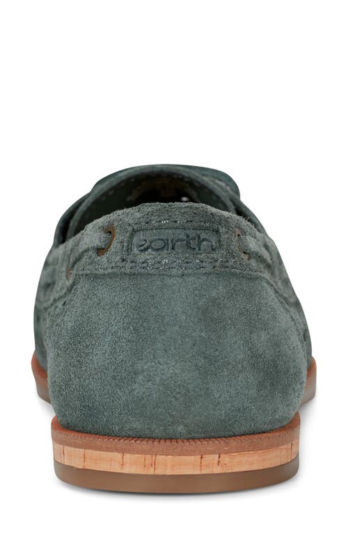 Shop Earth ® Wishing Boat Shoe In Medium Green