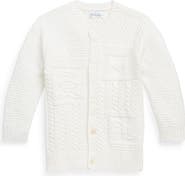 Ralph Lauren Mixed Stitch Cotton Cardigan