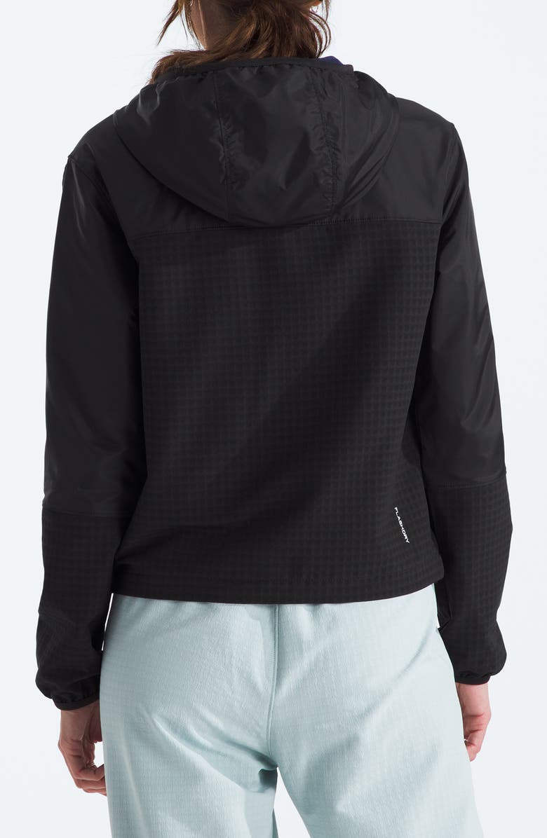 The North Face Tekware<sup>™</sup> Grid Hybrid Full-Zip Hooded Jacket, Alternate, color, 