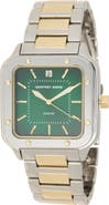 GEOFFREY BEENE Diamond Two-Tone Bracelet Watch, 41mm