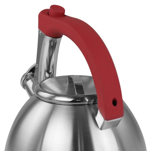 Mr Coffee Mr. Coffee 1.8 Quart Stainless Steel Whistling Tea Kettle In Silver