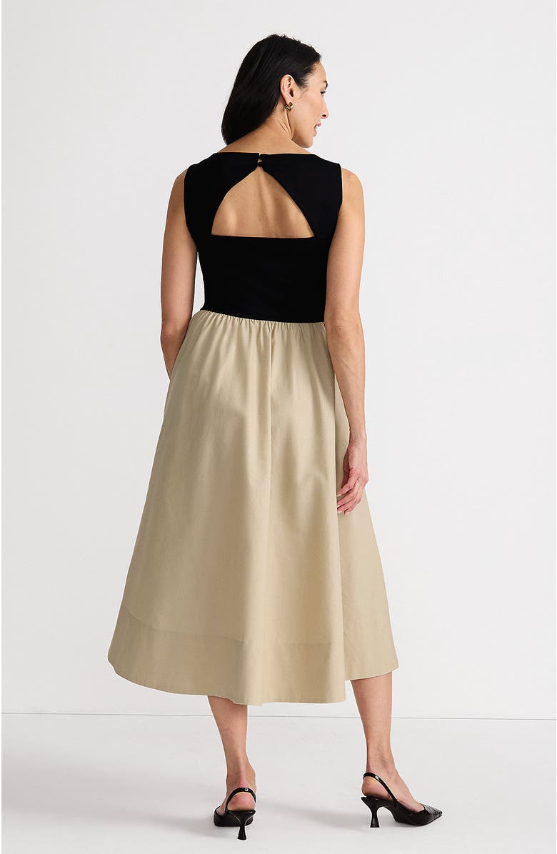 Lands' End Sleeveless Solution Duet Dress, Alternate, color, 