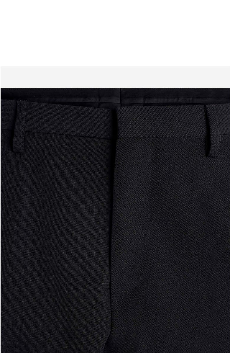 Lanvin CIGARETTE TROUSERS WITH SATIN SIDE BANDS, Alternate, color,