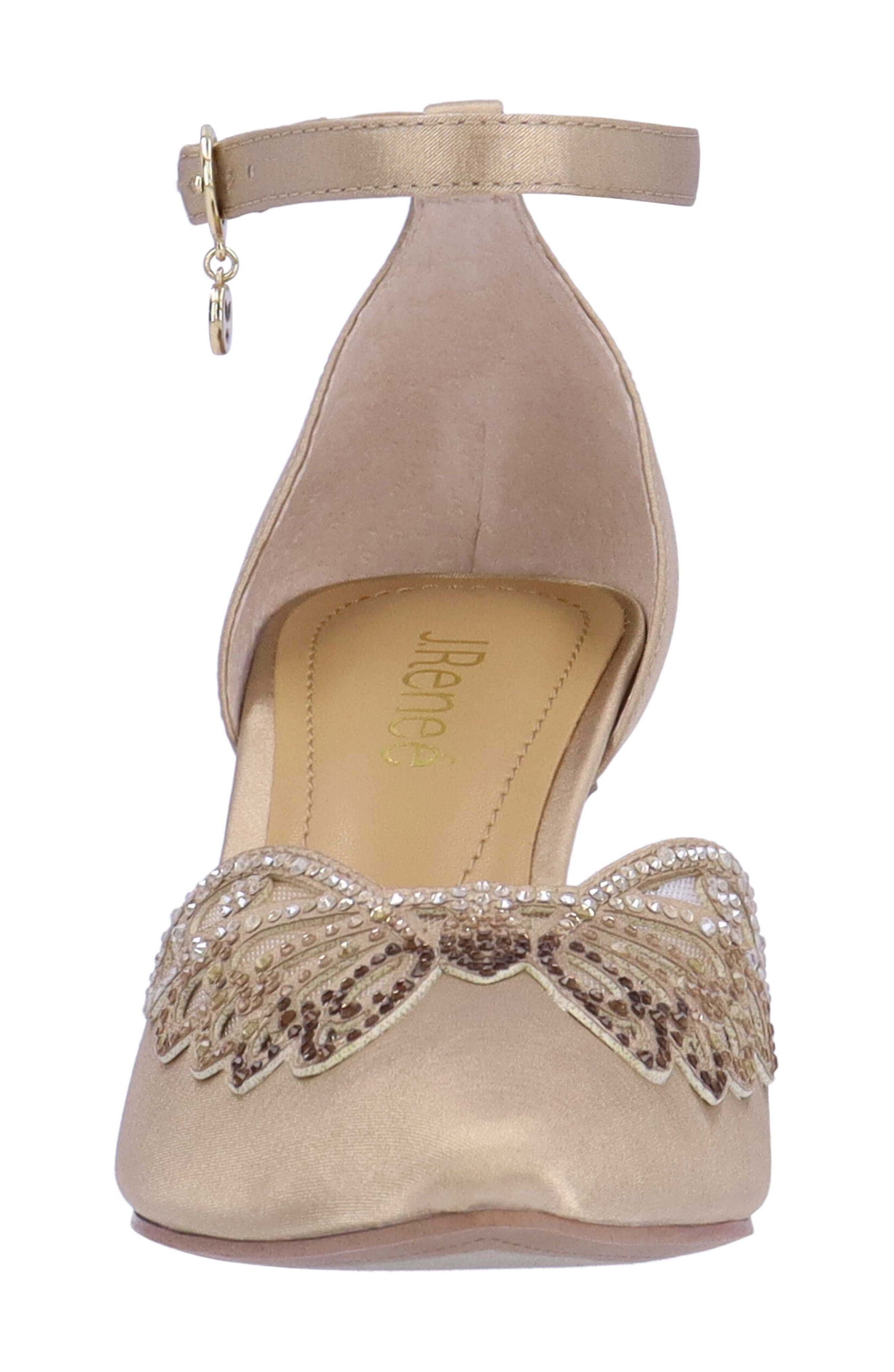 J. Reneé Isabetta Pointed Toe Pump, Alternate, color, Beige