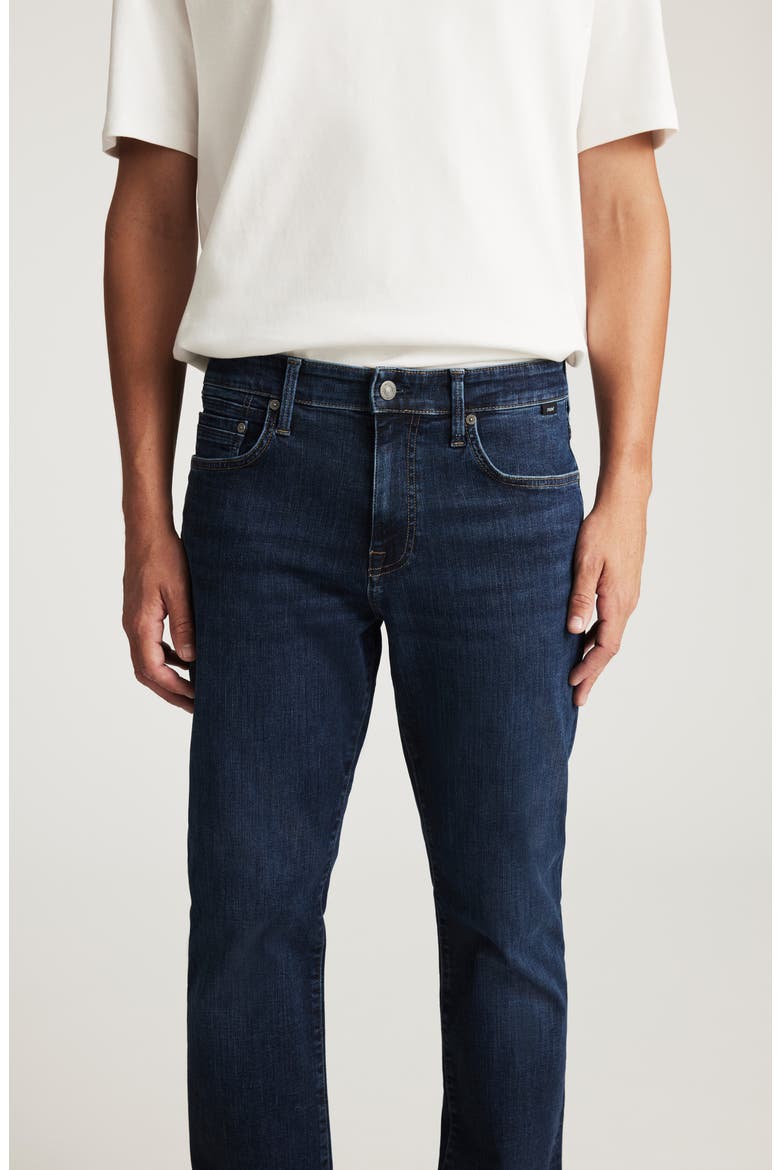 Matt Relaxed Straight Fit Jeans, Alternate, color, DARK BRUSHED ORGANIC