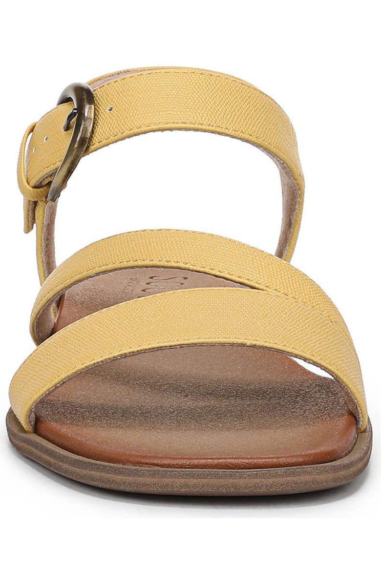 SOUL NATURALIZER Jayvee Sandal, Alternate, color, Beehive Yellow Faux Twill