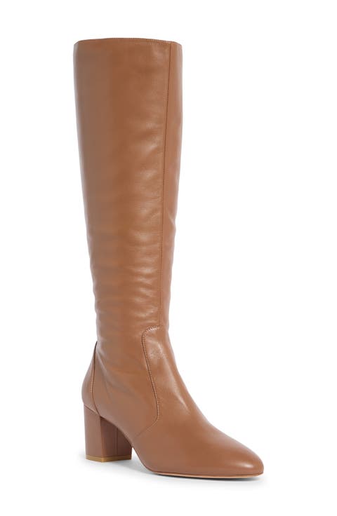 Yuliana Knee High Zip Boot