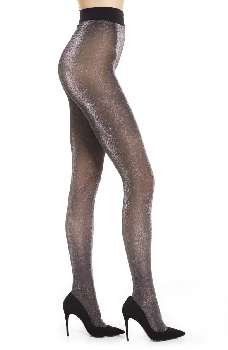Swedish Stockings Tora Shimmery Recycled Blend Tights, Main, color,