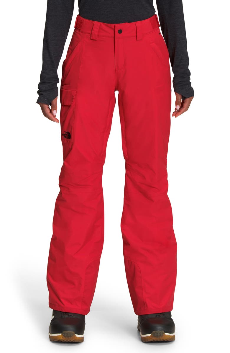 The North Face Freedom Waterproof Insulated Pants, Main, color, Tnf Red
