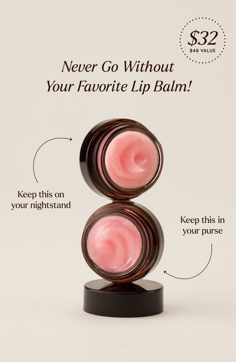 Moisture Lock Glossy Balm Duo $48 Value