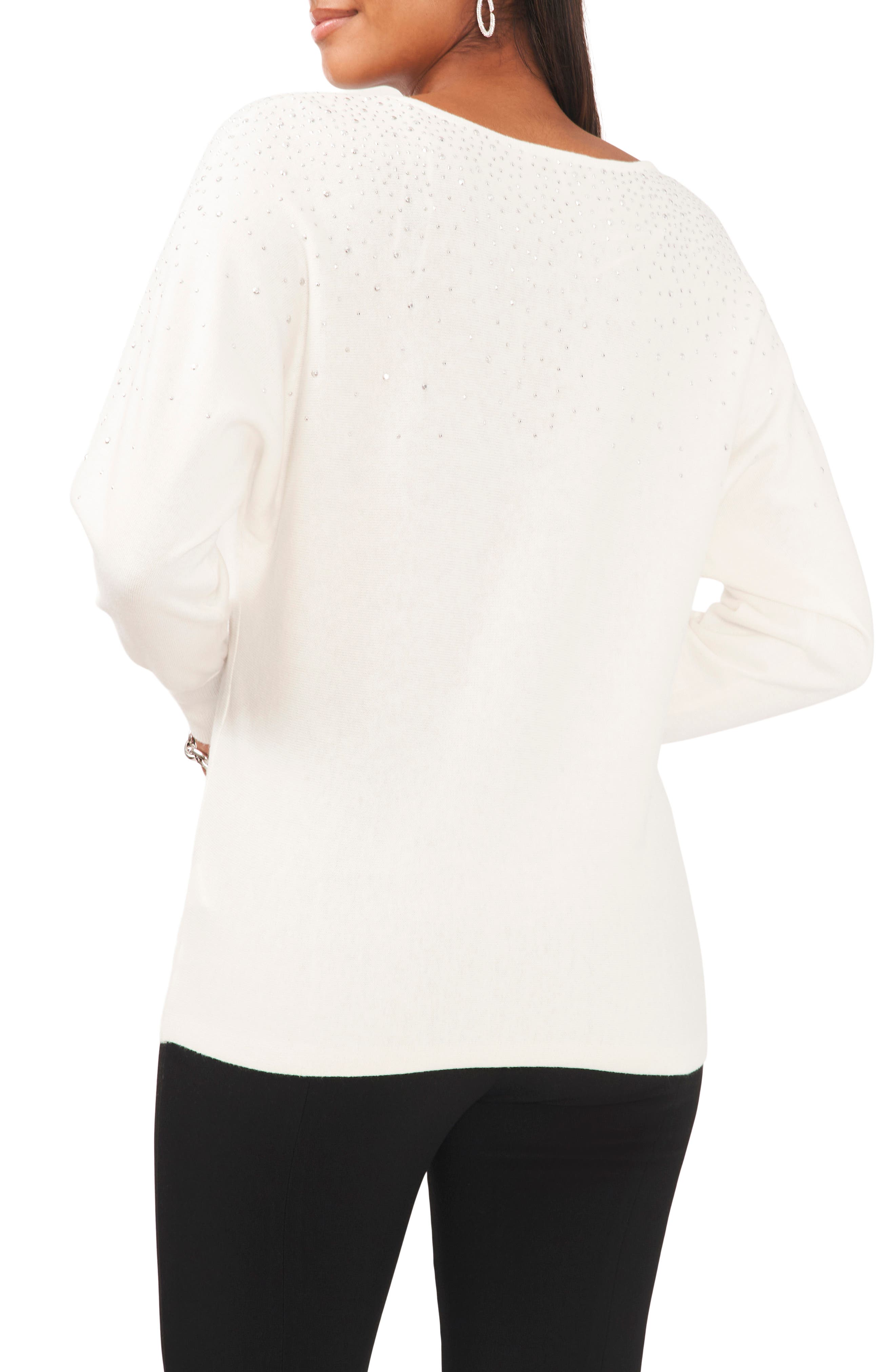 Bling V-Neck Sweater - image 2
