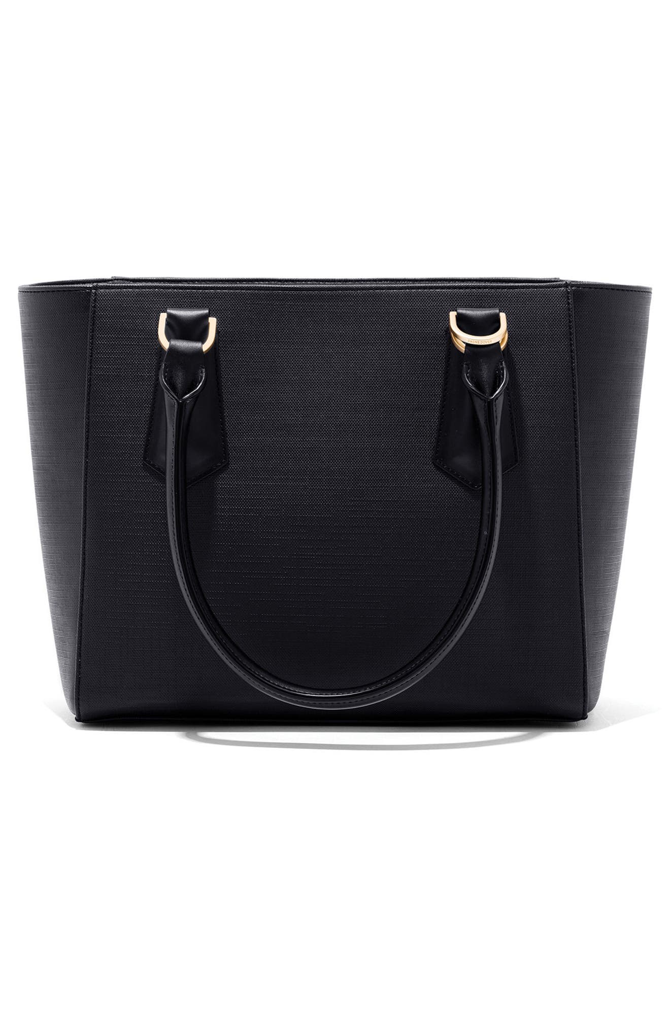 Dagne Dover Signature Midi Coated Canvas Tote, Alternate, color, 