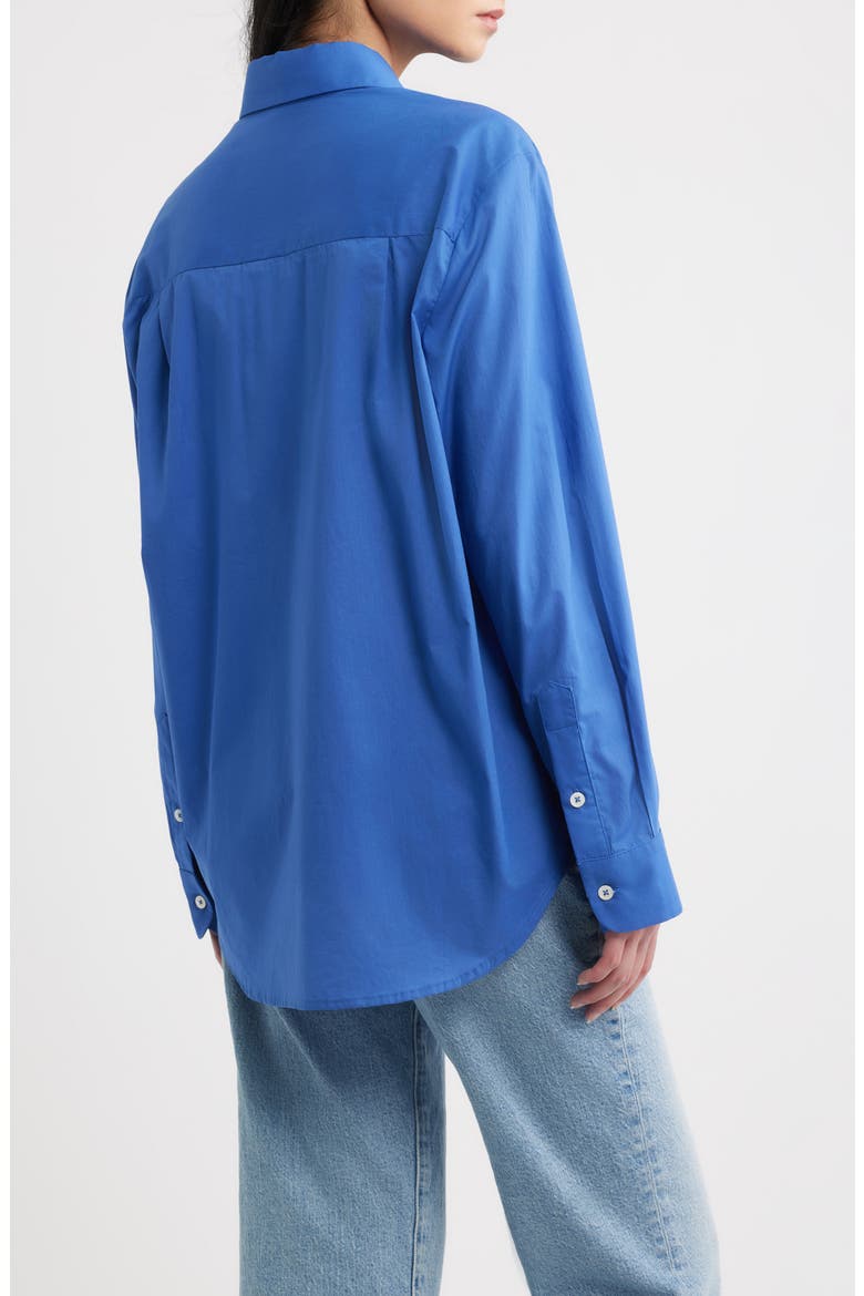 Cotton Shirt, Alternate, color, ADMIRAL BLUE