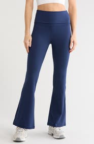 YOGALICIOUS Lux Florence Foldover 7\/8 Flare Leggings